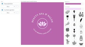 Beauty Spa Logo Maker
