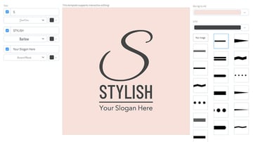 Logo Design Maker for Stylish Clothing Brand