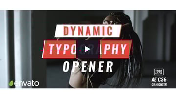 Dynamic Typography Opener