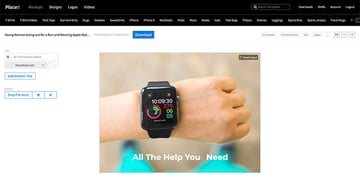 Customise Your Smartwatch Mockup Template