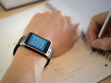 Product Mockup Man Wearing Samsung Galaxy Gear 2