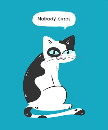 T-Shirt Maker with a Sassy Cat Illustration