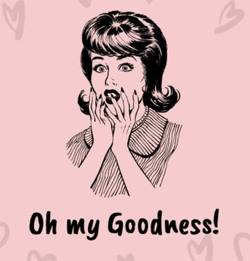 Feminine 50s Style T-Shirt Template