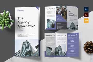 Corporate Brochure Template for Photoshop