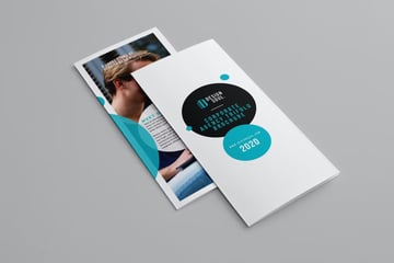 Pamphlet Template Photoshop
