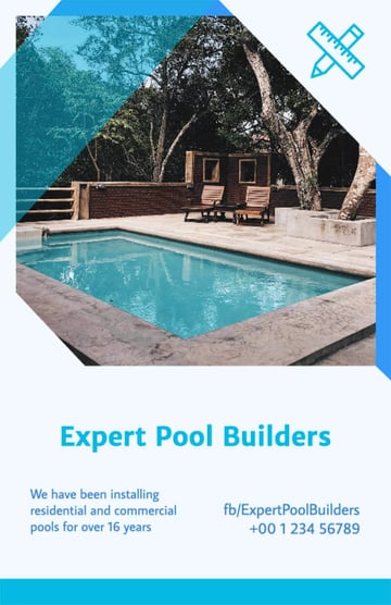 Flyer Maker for Pool Builders