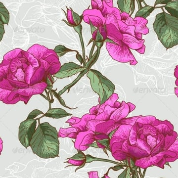 Seamless Rose Background