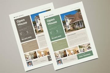 Clean, Modern Real Estate Flyer 