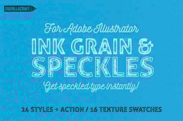 Ink Grain & Speckles for Adobe Illustrator