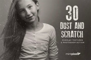 30 Dust  Scratch Noise Filter Photoshop