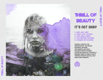 Back of CD Cover Information for a Pop Artist