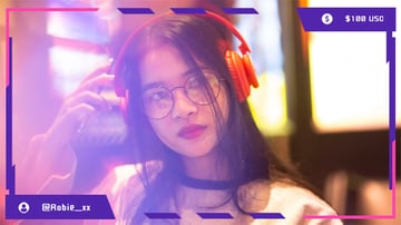 OBS Borders With Cool Dashed Lines