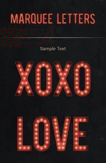 Vintage Marquee Font