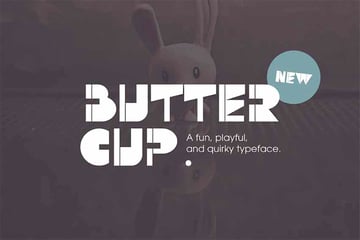 Buttercup Fun Typefaces