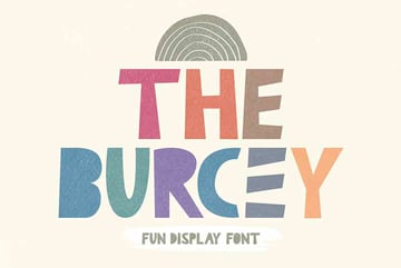 The Burcey Fun Typefaces