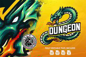 Logo With a Dragon