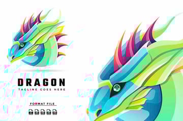 Cool Dragon Logos