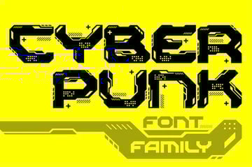 Cyber Punk Fonts
