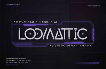 Futuristic Digital Fonts