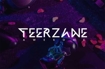 Teerzane Cool Futuristic Fonts