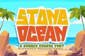 Stone Ocean Tropical Fonts