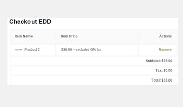 Easy Digital Downloads Taxes Settings