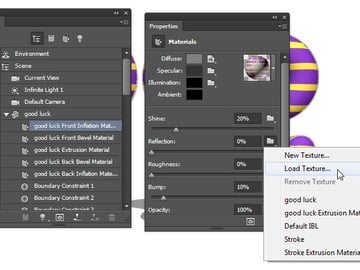 Load the Reflection and Bump Textures