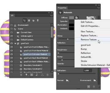 Remove Diffuse Texture