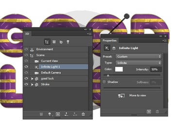 Infinite Light Settings