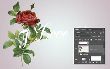 Drag the Copy Layer Outside the Group
