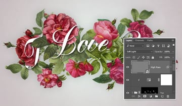 High Pass Layer Blend Mode