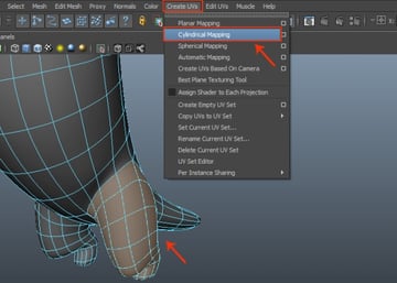 Selecting Thigh Faces