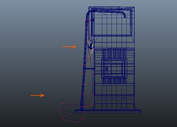 The rubber pipe model