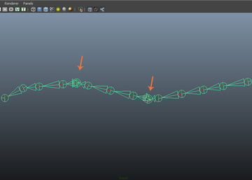 Insert all section joints roots