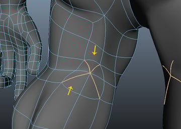 Delete the triangular edges