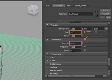 Velocity and Turbulence roll out