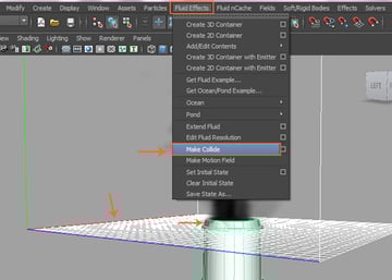 Fluid Effects  Make Collide
