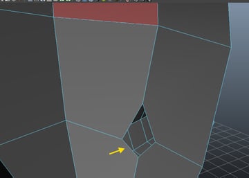 Identical vertices number