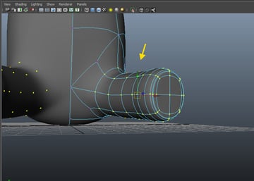Scale up the vertices
