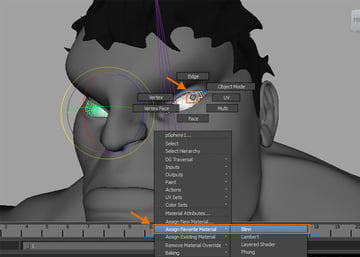 Assign Favorite Material  Blinn