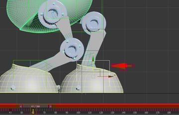 With the right leg dummy selected