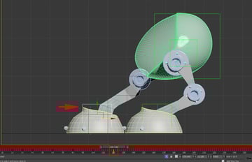 With the right leg dummy selected