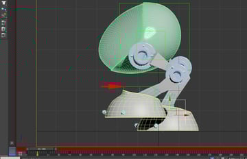 With the left leg dummy selected