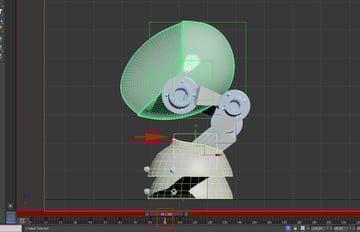 Keep refining in-between leg animation