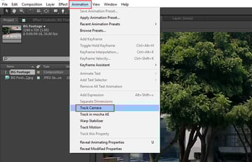 Animation  Track Camera