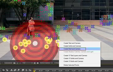 Create Null and Camera