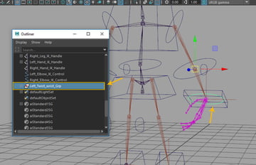 Open Outliner window