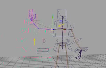 Right hand connection done