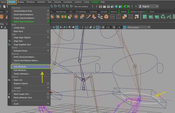 Modify  Add Attribute option