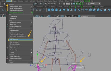 Modify  Add Attributes option